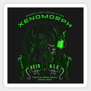 Xeno's Acid Ale Sticker